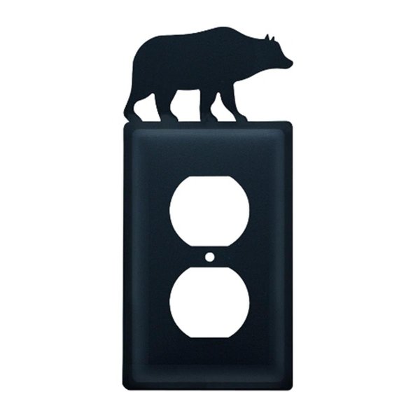 Aish Bear Outlet Cover-Black AI141832